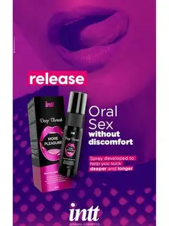 Спрей для глубокого минета Deep Throat spray