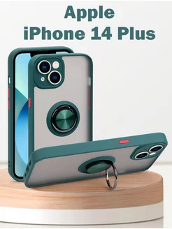 Чехол для iPhone 14 Plus айфон 14 плюс с кольцом