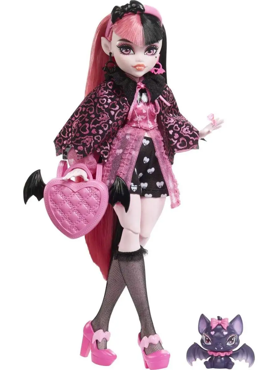 Кукла Monster High, Дракулаура Monster High 144296155 купить за 6 925 ₽ в интернет-магазине Wildberries