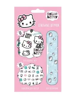 Тату переводные Наклейки для ногтей Hello Kitty