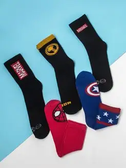 набор носков для мальчика MARVEL Мстители 5 пар