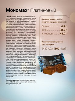 Пермские конфеты Мономах