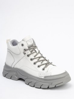 Кеды кроссовки белые ботинки из натуральной кожи O`SHADE 144652667 купить за 3 643 ₽ в интернет-магазине Wildberries