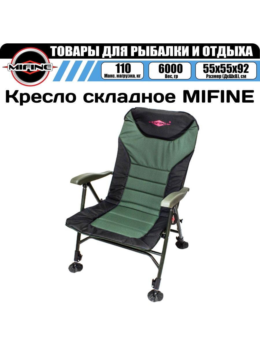 Кресло складное mifine 55071