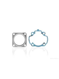 Прокладки цилиндра к-кт LEAD 100 51mm паронит "SALO"
