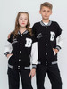 Бомбер детский черный подростковый школьный оверсайз бренд Salman brand продавец Продавец № 1183111