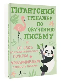 Гигантский тренажёр по обучению письму от азов до