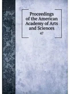 Proceedings of the American Academy o