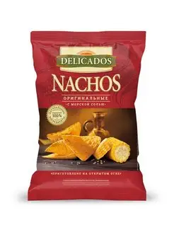 Чипсы Nachos кукурузные оригинальные, 150г