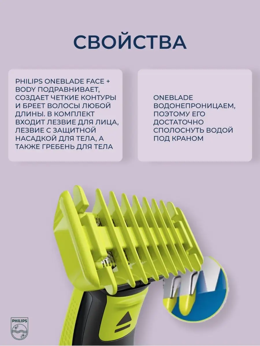 Сменные лезвия oneblade