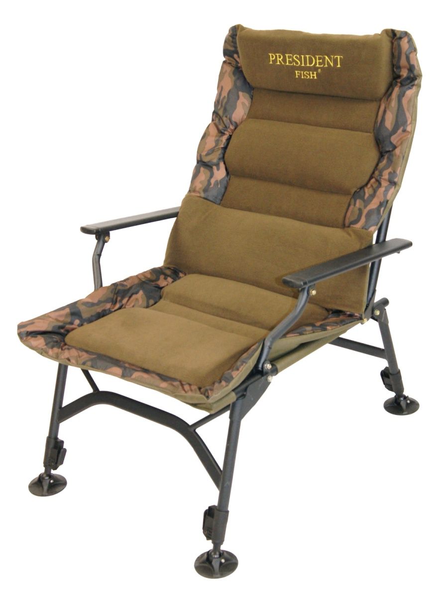 карповое кресло carp pro diamond с флисовой подушкой