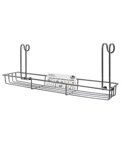 Полка навесная для кухни на рейлинг 35*7,5*12 см