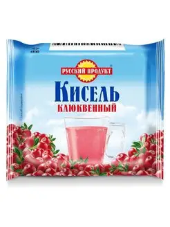 Кисель быстрого приготовления натуральный клюквенный