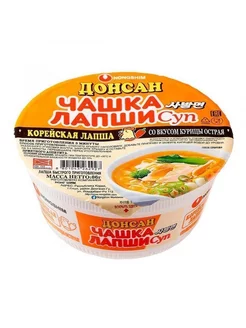 Лапша быстрого приготовления со вкусом острой курицы Донсан