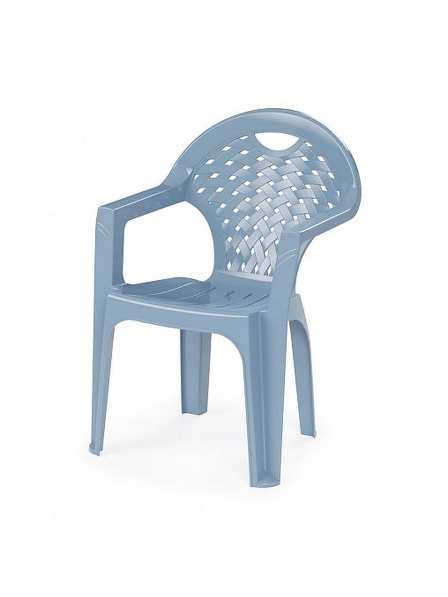 Кресло стандарт пластик летнее 4 белый