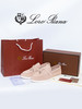 Лоферы женские туфли из натуральной замши SUMMER бренд Loro Piana продавец Продавец № 800121