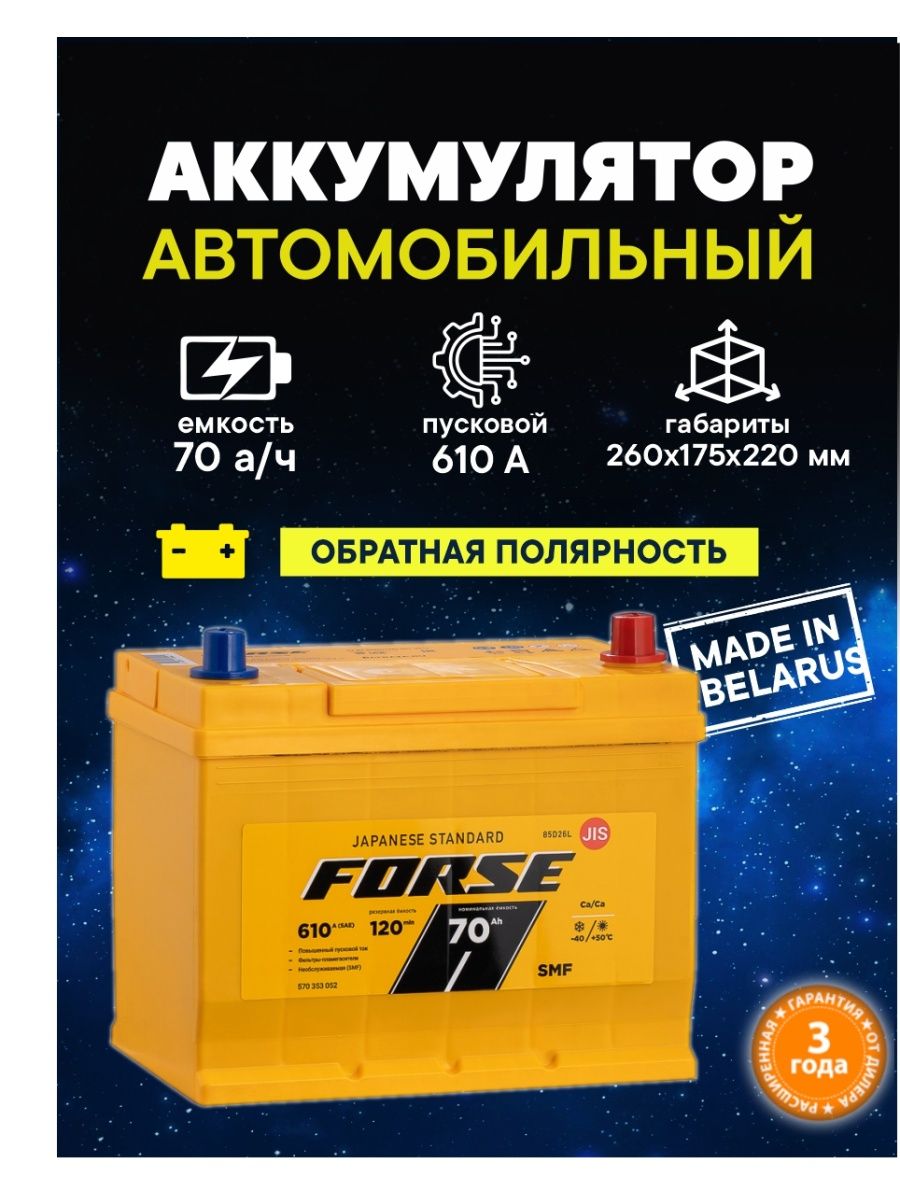 Forse аккумуляторы отзывы