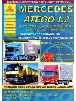 Mercedes Atego 1 1998-2004, 2 с 2004 Книга по ремонту