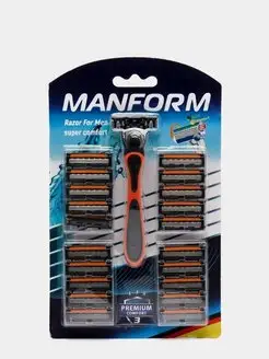 Бритвенный набор Manform X3 (21 кассета)