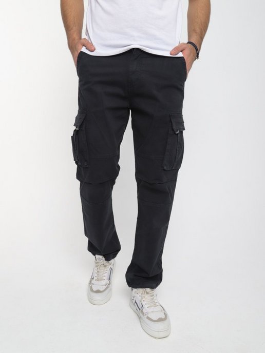 Купить брюки карго мужские в интернет магазине WildBerries.ru