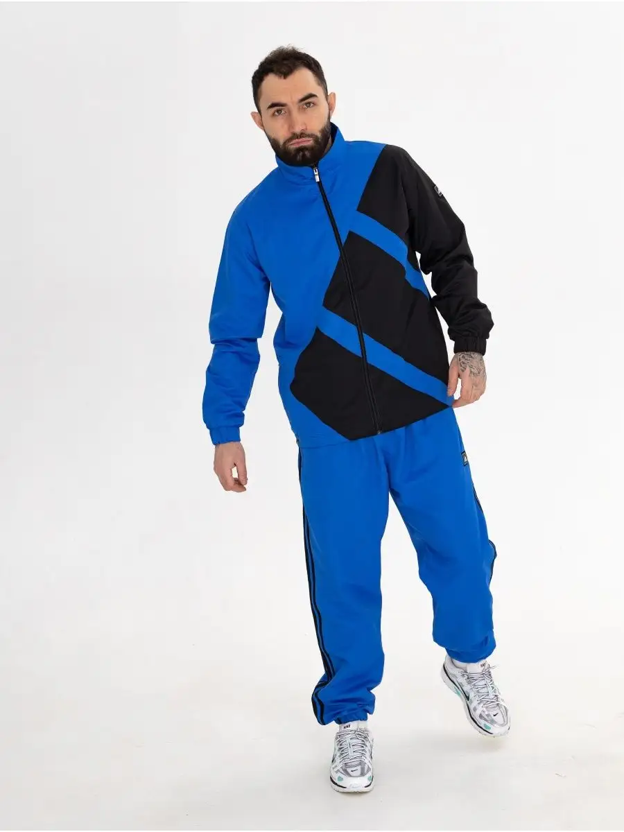 Спортивный костюмм плащевый ретро в стиле 90-х винтаж MultiMarkt 146233764 купить за 4 895 ₽ в интернет-магазине Wildberries