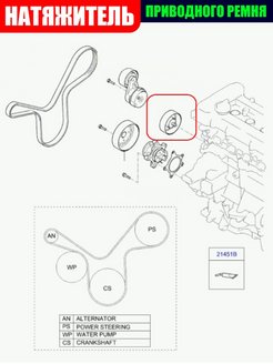 Схема ремня хендай солярис