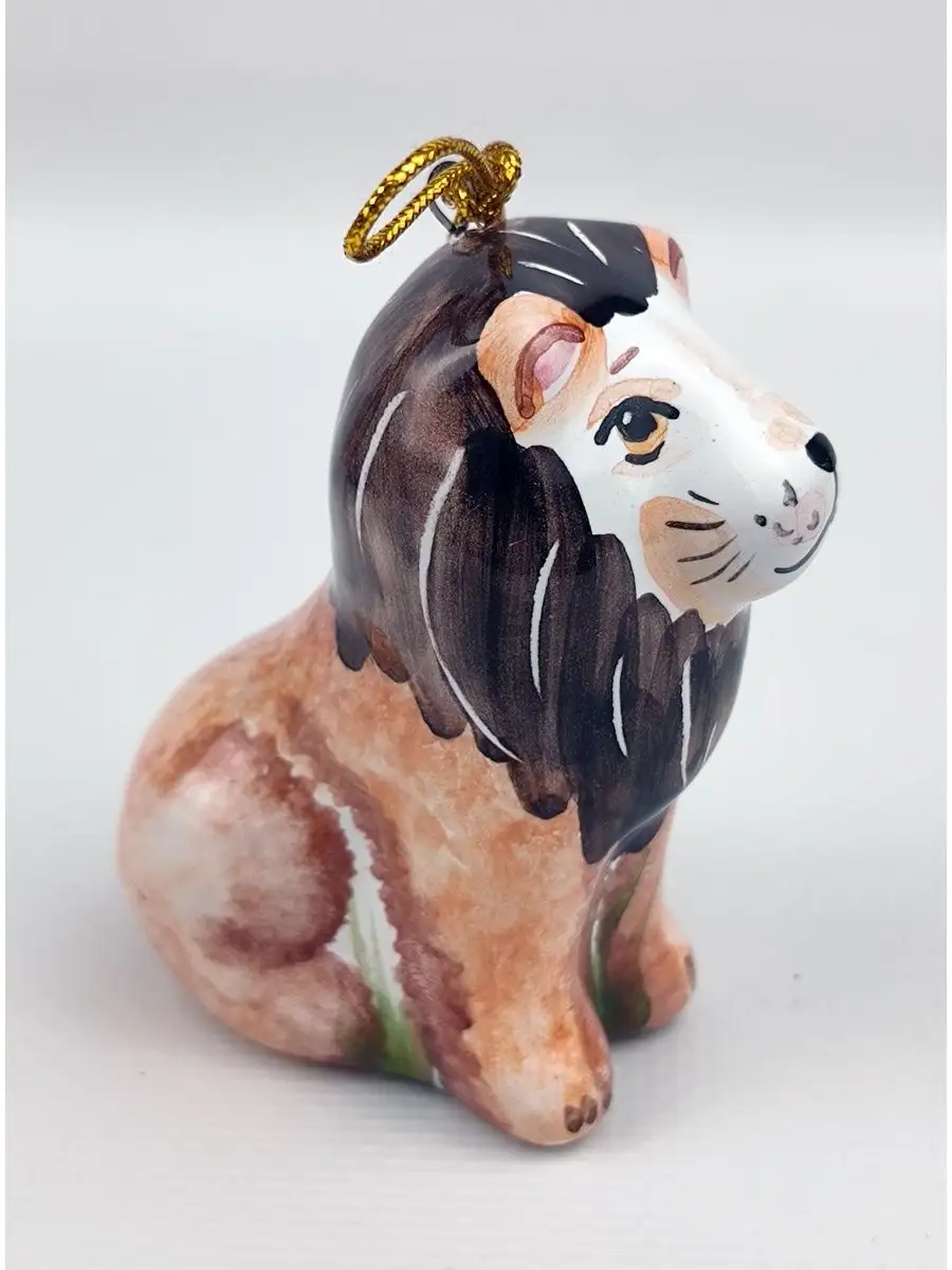Фарфоровая елочная игрушка, украшение Ceramic Fauna 146428055 купить за 1100 ₽ в интернет-магазине Wildberries