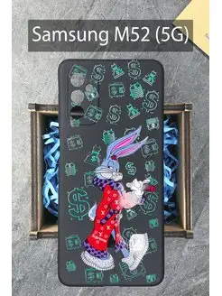 Чехол на Samsung M52 на Самсунг М52 Galaxy M 52 силиконовый