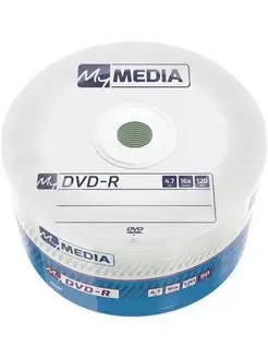 Диск DVD-R 4.7Gb 16x Pack wrap 50шт