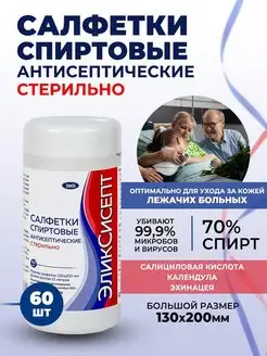 Спиртовые салфетки антисептические