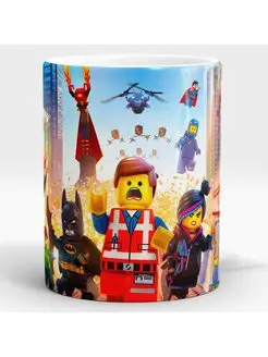 Кружка с принтом Лего Фильм фильм Lego Movie