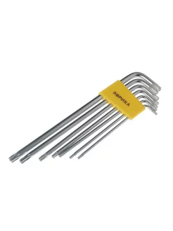 Набор ключей TORX Г-образных экстра длинных 7пр. ER-25107XLT