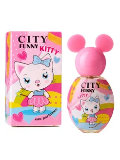 Духи детские Душистая вода City Funny Kitty 30мл