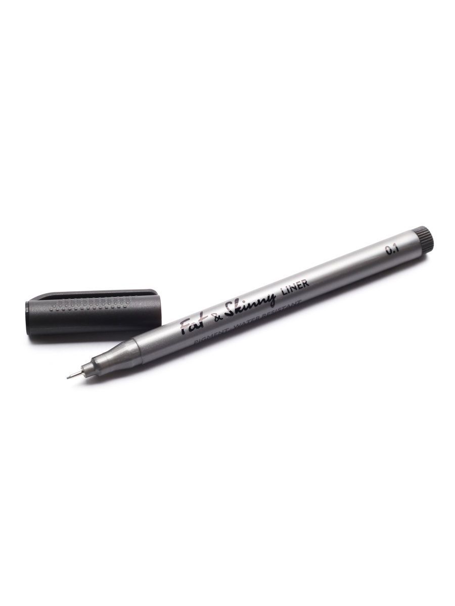 Ручка капиллярная Edding Drawliner 1880 (0.4мм, водная основа) черная (E-1880-0.4/1)