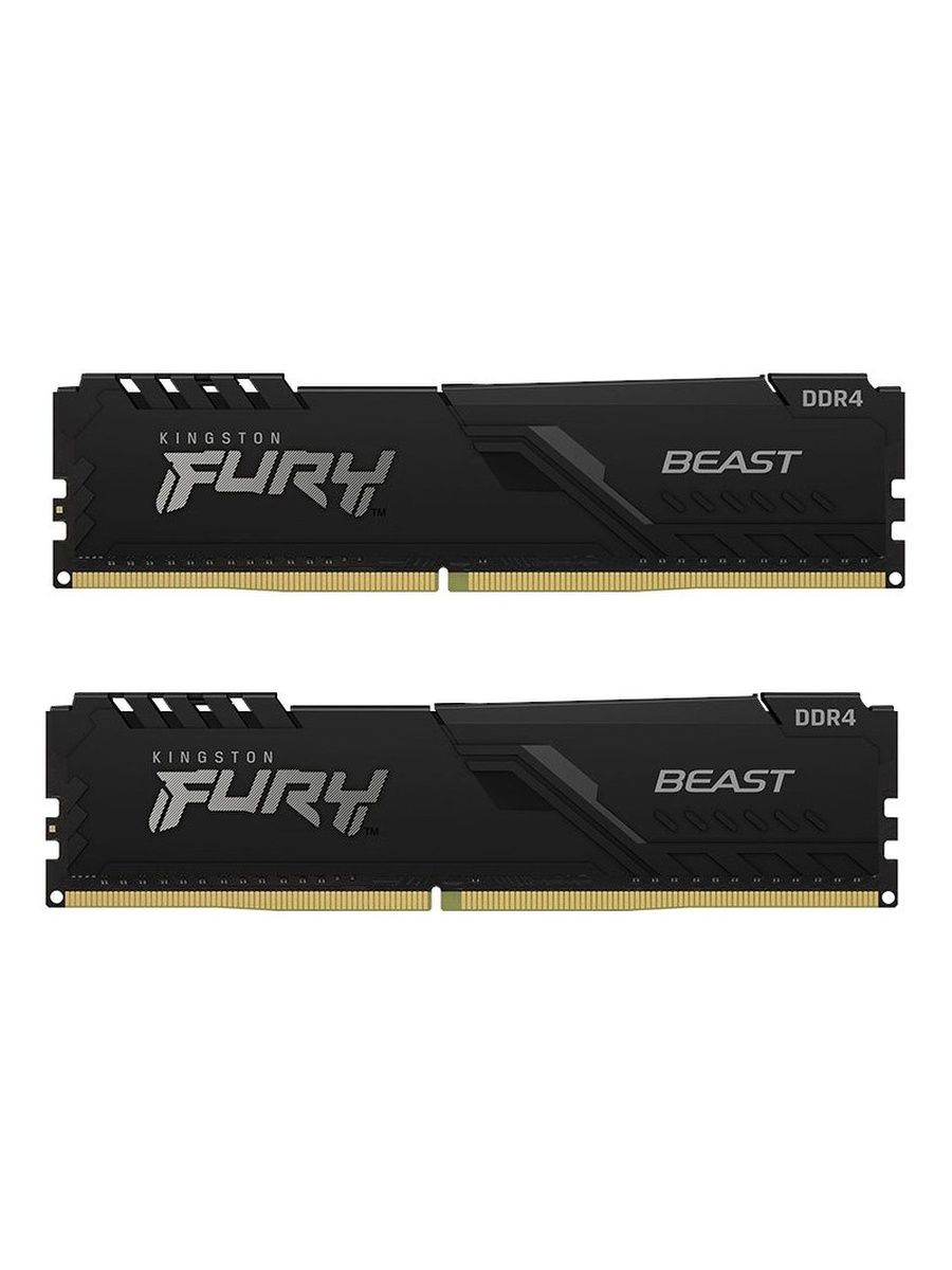 Оперативная память kingston fury beast black