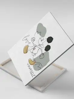 Картина на холсте Дисней Disney Микки Маус Mickey Mouse