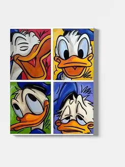 Картина на холсте Дисней Disney Дональд Дак Donald Duck