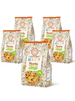 Макароны PASTA DITALINI колечки без глютена 5шт по 300гр