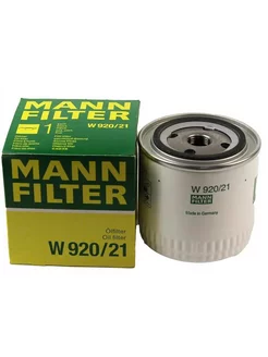 Фильтр масляный MANNFILTER W 920 21 ВАЗ 2108,09