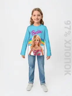 Лонгслив Barbie Барби футболка