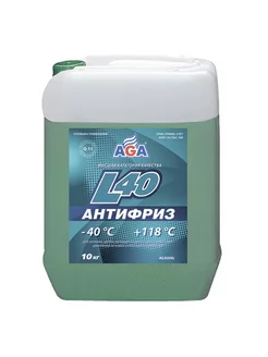 Антифриз L40 G11 10 кг сине-зеленый