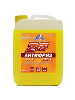 Антифриз Z65 G12++ 10 кг желтый