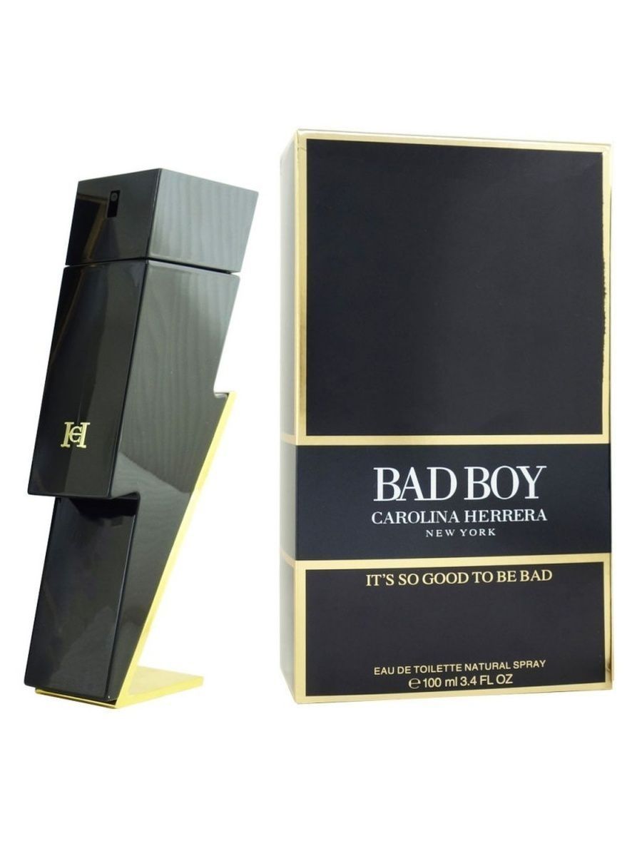 Bad boy carolina herrera le. Туалетная вода Carolina Herrera Bad boy 100ml. Carolina Herrera Bad boy EDT, 100 ml. Carolina Herrera Bad boy 100 мл. Духи Carolina Herrera Bad boy 50ml.