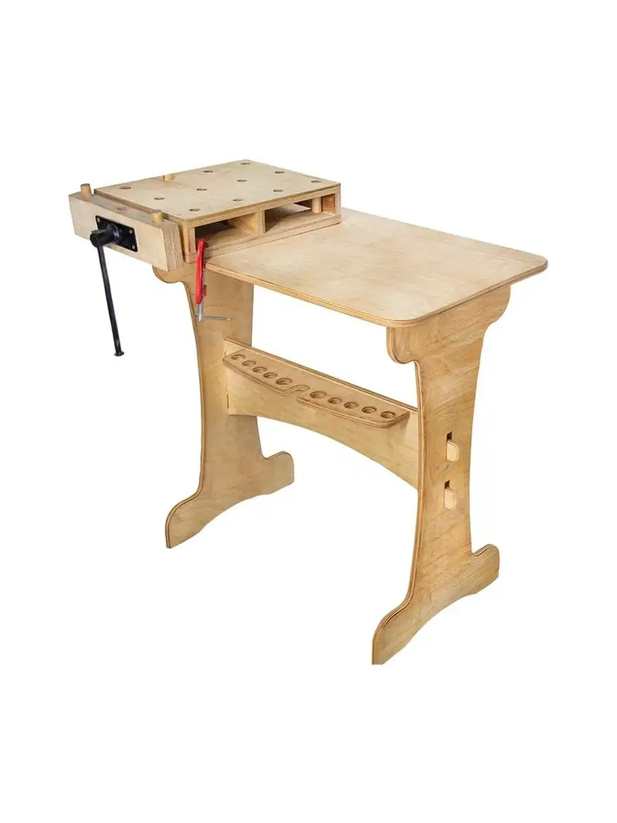 Столярные верстаки и столы для столярных работ: варианты и конструктивное исполнение. Фотообзор