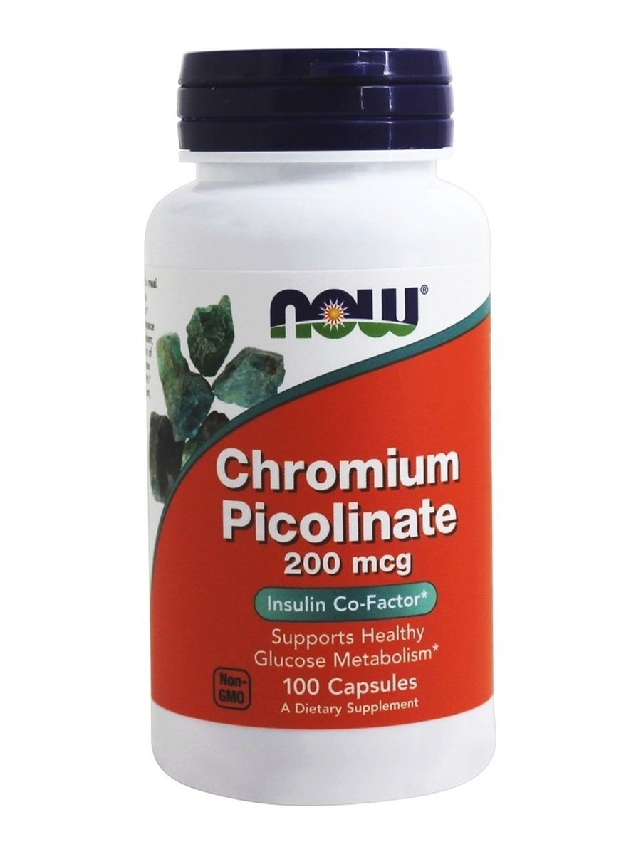 Хром now. Пиколинат хрома Now foods. Chromium Picolinate 200 MCG. Пиколинат хрома таблетки. Пиколинат хрома хром.