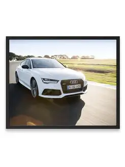 Плакат, постер Audi RS7, 2016 Ауди РС 7, Ауди А6