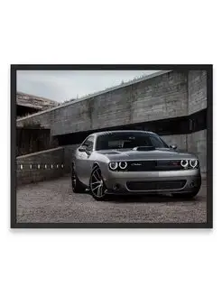 Постер,dodge, авто, Крайслер, 2015 Додж Челленджер СРТ