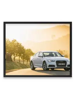 Плакат, постер Ауди А6, audi, Ауди А6 2014, audi rs