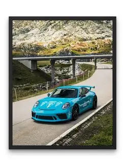 Постер,порше, спорткар, авто, porsche 911 gt3, Porsche 911