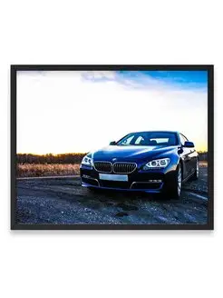 Плакат, постер BMW 6 серии, авто, bmw